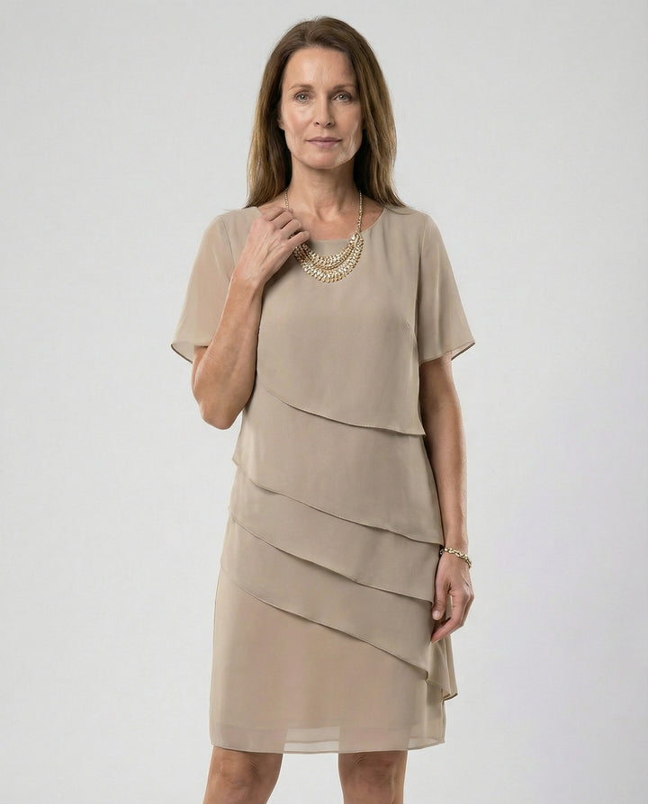 Drune | Elegantes Figurbetontes Damen Kleid