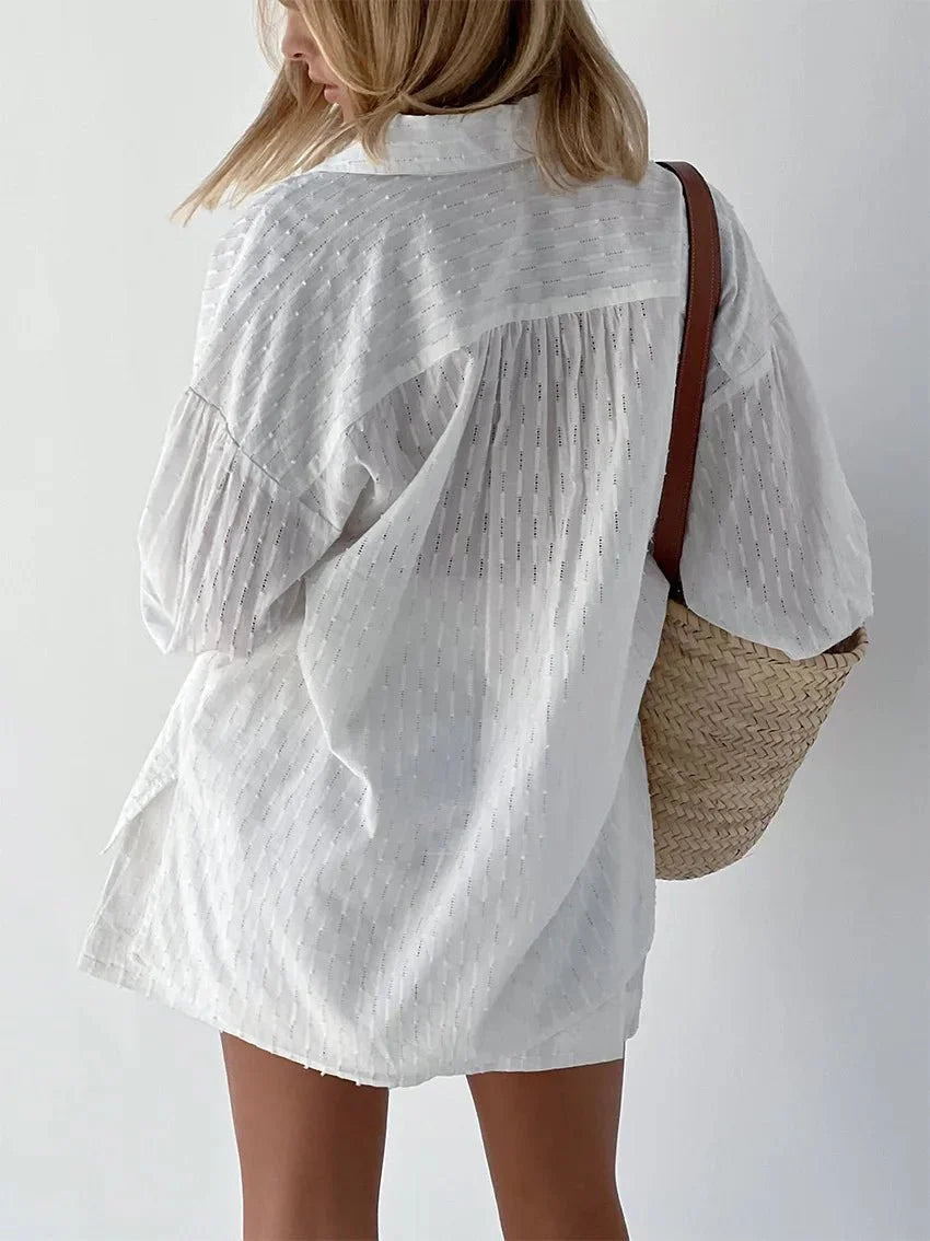 Drune | Boho Sommer Satz Bluse Höschen