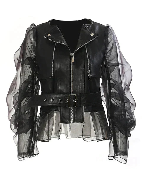 Drune - Damen Lederjacke