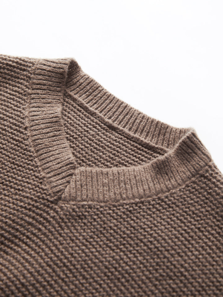 Drune | V-Ausschnitt Pullover für Damen