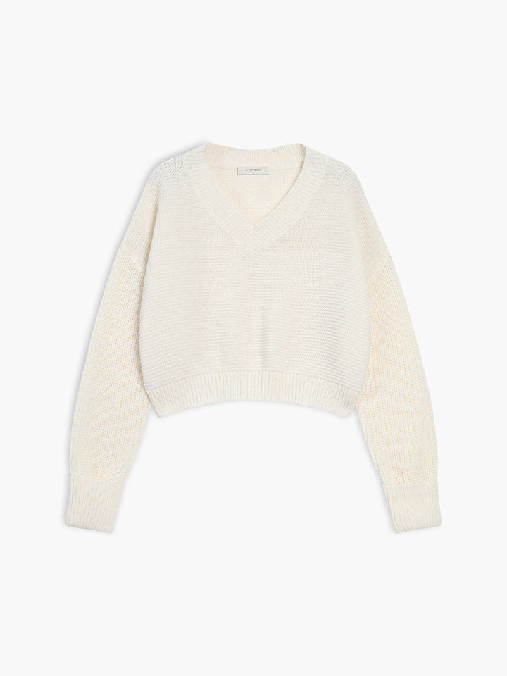 Drune | V-Ausschnitt Pullover für Damen