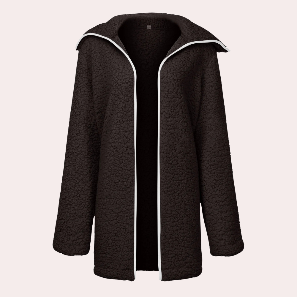 Drune | Leichte Plüschjacke für Damen im Winter