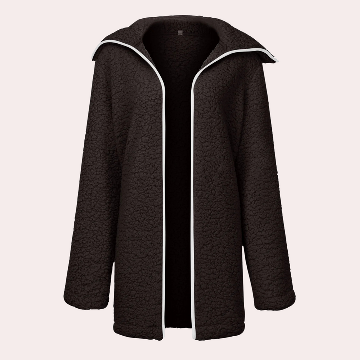 Drune | Leichte Plüschjacke für Damen im Winter