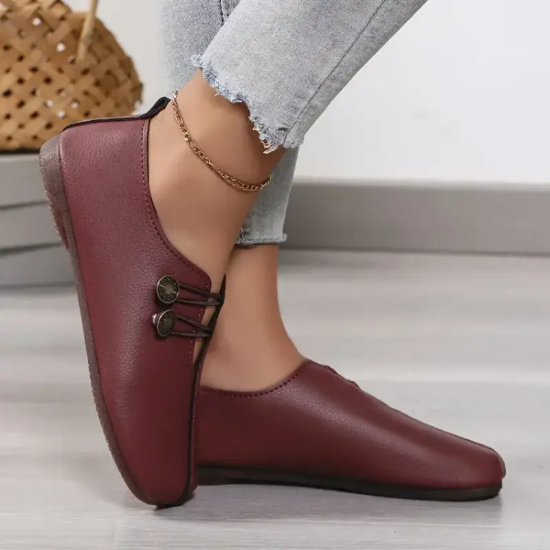 Drune | Elegante Ergonomische Flachschuhe mit Weicher Sohle