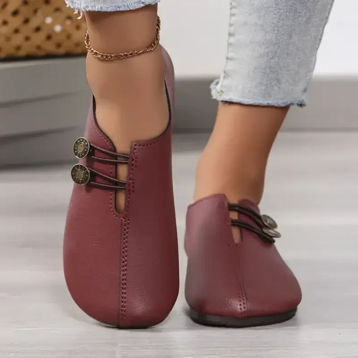 Drune | Elegante Ergonomische Flachschuhe mit Weicher Sohle