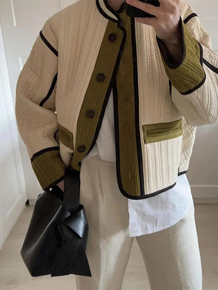 Drune | Damen-Kontrastjacke