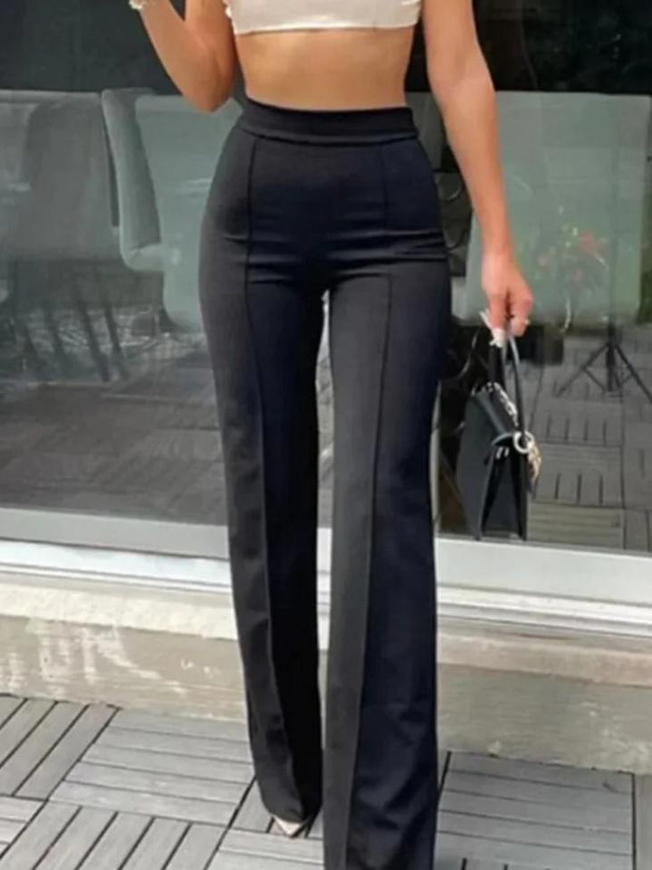 Drune | Damen Slim Flared Hose