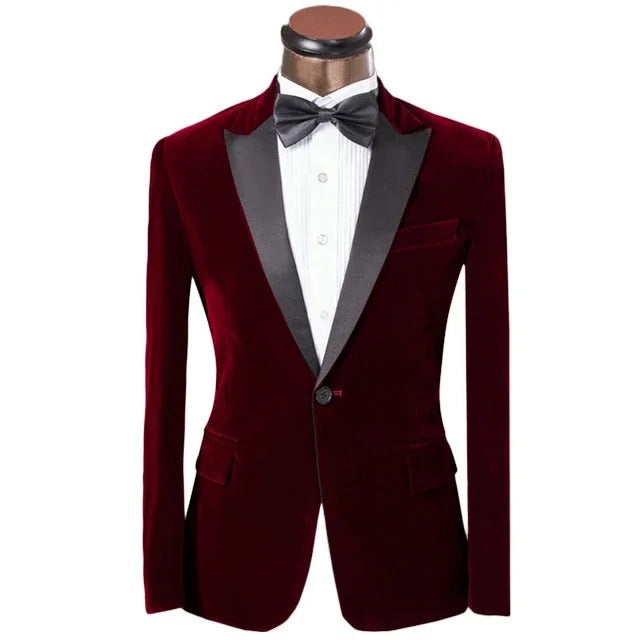 Drune | Herren Sommerjacke mit Schmaler Passform und Kontrastierendem Revers
