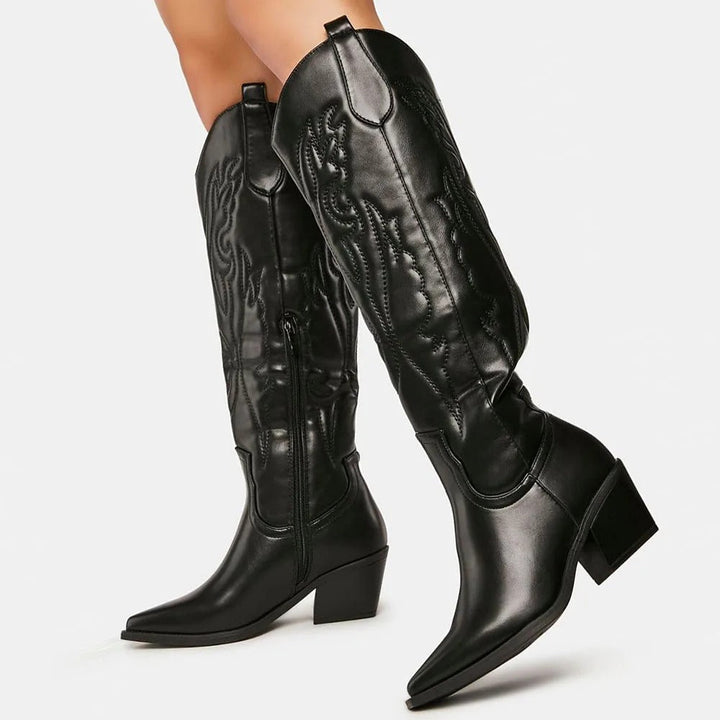 Drune | Robuste Cowboystiefel Bis Zum Knie