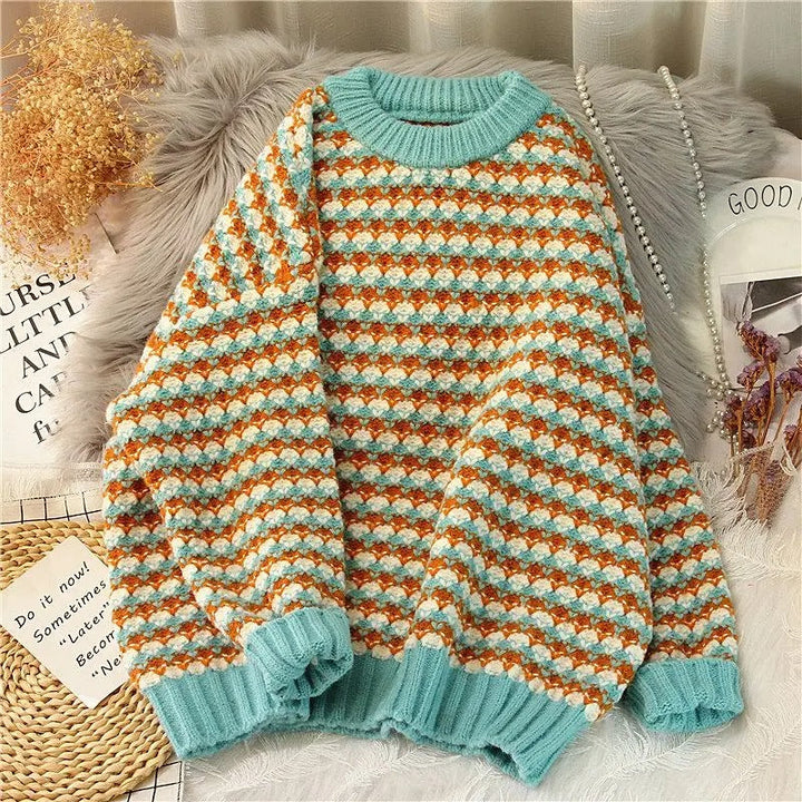 Drune | Lockere O Ausschnitt Pullover