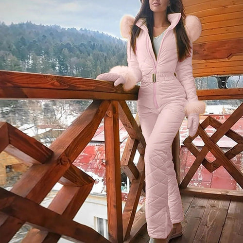 Drune | Stilvoller Winter Casual Snowboard Skianzug Mit Reißverschluss Für Frauen