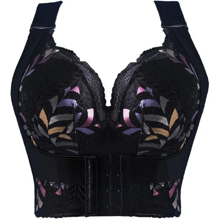 Drune | Push-Up-BH Mit Bügel Und Blumenmuster Für Frauen