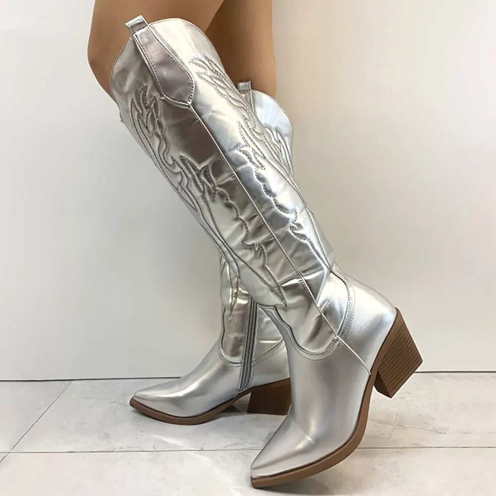 Drune | Robuste Cowboystiefel Bis Zum Knie