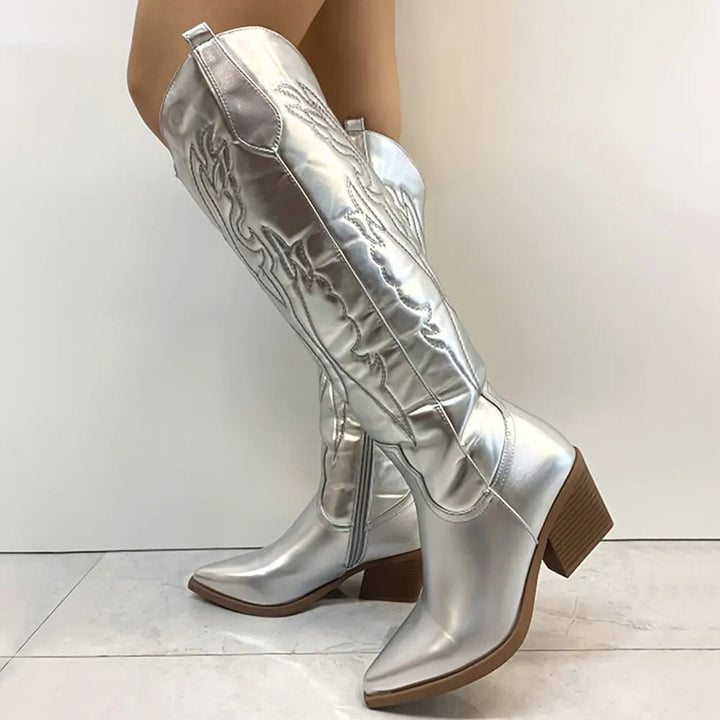 Drune | Robuste Cowboystiefel Bis Zum Knie