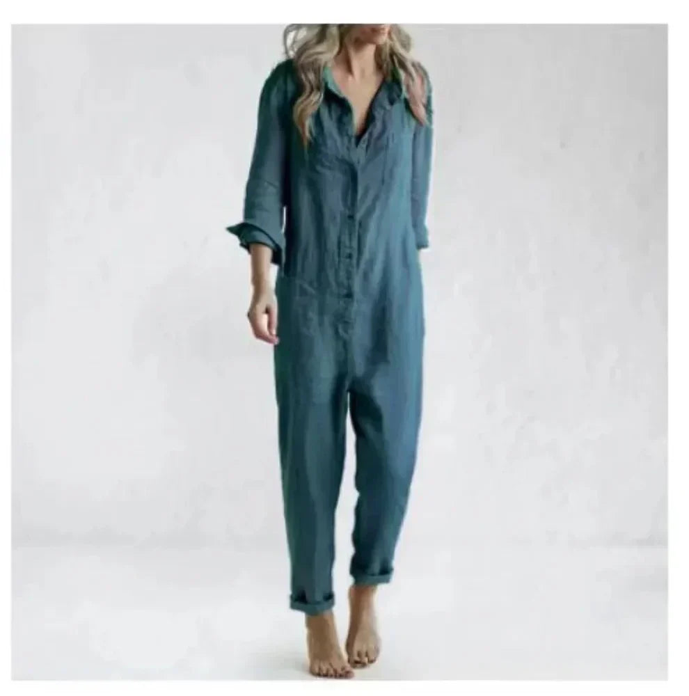 Drune | Leinen Overall