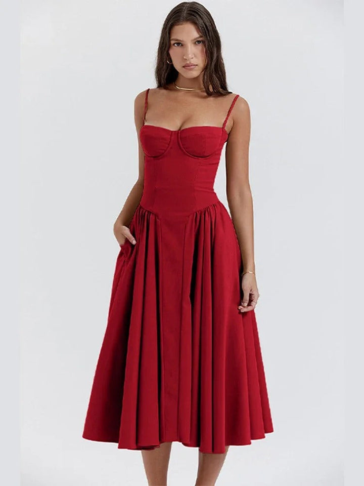 Drune | Elegantes ärmelloses Kleid