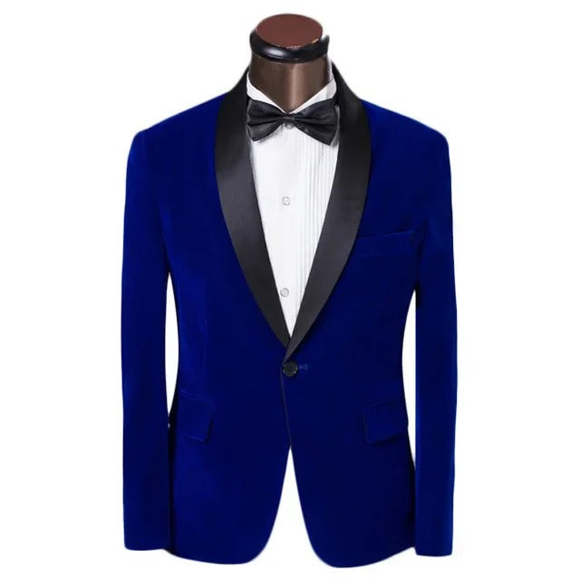 Drune | Herren Sommerjacke mit Schmaler Passform und Kontrastierendem Revers