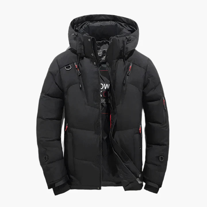 Drune | Outdoor Winterjacke mit Kapuze - Klassischer Stil für Alltag und Freizeit
