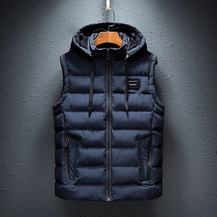 Drune | Bodywarmer mit Kapuze