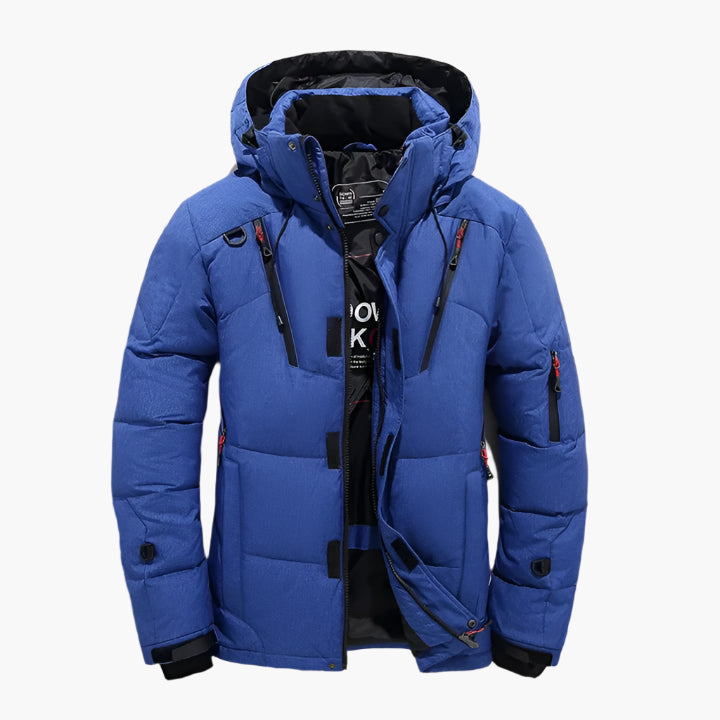 Drune | Outdoor Winterjacke mit Kapuze - Klassischer Stil für Alltag und Freizeit