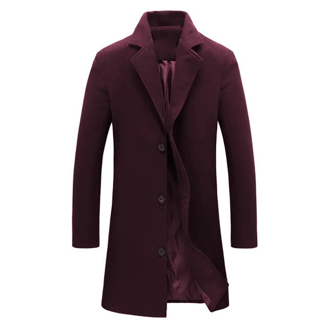 Drune | Herren Herbst Winter Mode Mäntel
