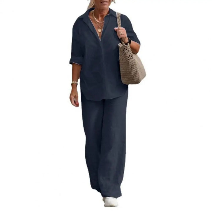 Drune | Lässiges Baumwoll-Set Für Damen