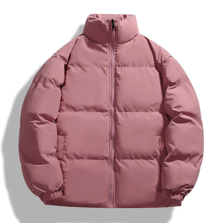 Drune | Puffer-Jacke - Übergroße Passform - Gepolstert gesteppt - Hoher Kragen - Lässiger Look