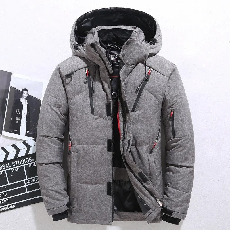 Drune | Winter Parkas Herren Daunenjacke