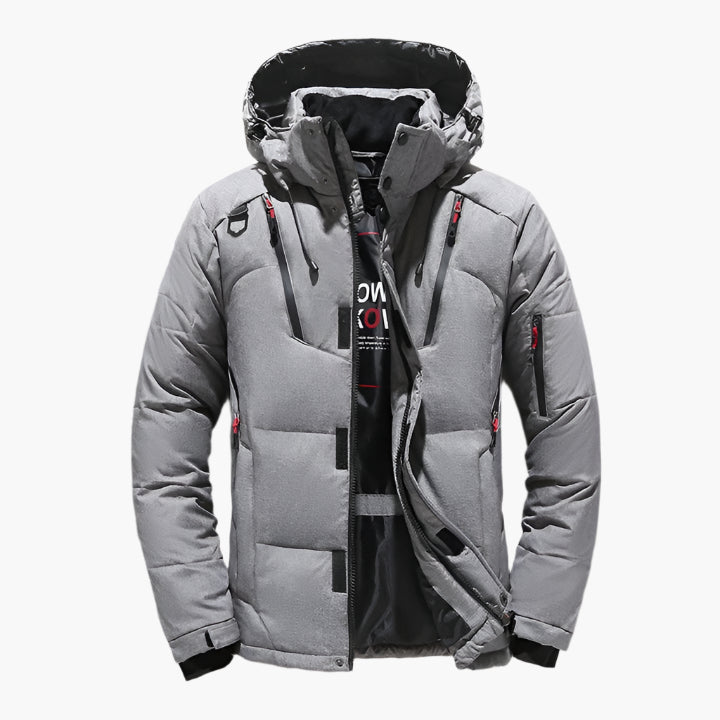 Drune | Outdoor Winterjacke mit Kapuze - Klassischer Stil für Alltag und Freizeit