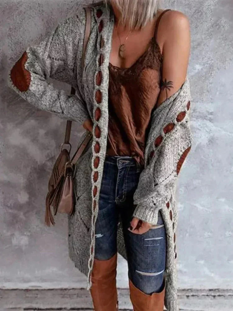 Drune | Langarm-Cardigan Im Vintage-Stil