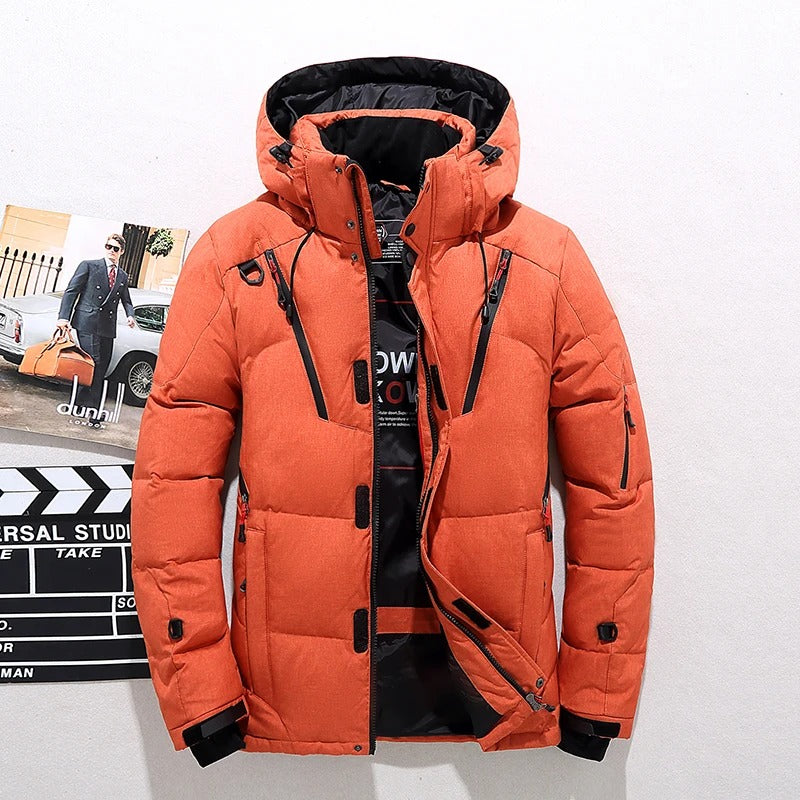 Drune | Hochwertiger Mantel Mode Daunenjacke