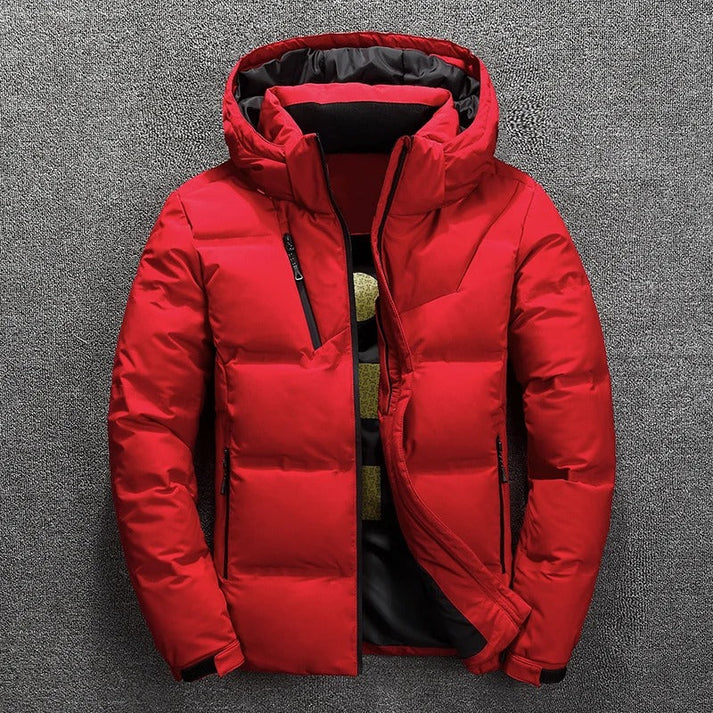 Drune | wasserdichte winterjacke mit kapuze für herren | ideal für den winter