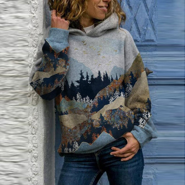 Drune | Kapuzenpullover Marie Harajuku Style Weicher Stoff