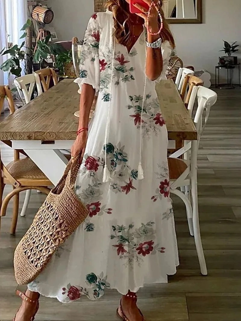 Drune | Bohemisches Maxikleid
