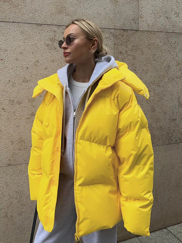 Drune | Gepolsterte Kurzjacke mit Kapuze