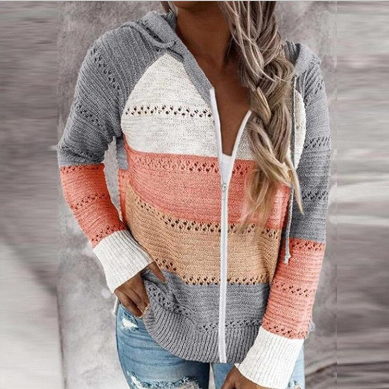 Drune | Bunte Strickjacke im Ibiza-Boho-Stil