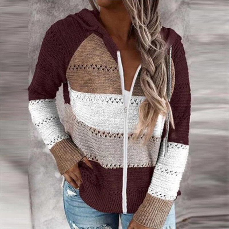 Drune | Bunte Strickjacke im Ibiza-Boho-Stil