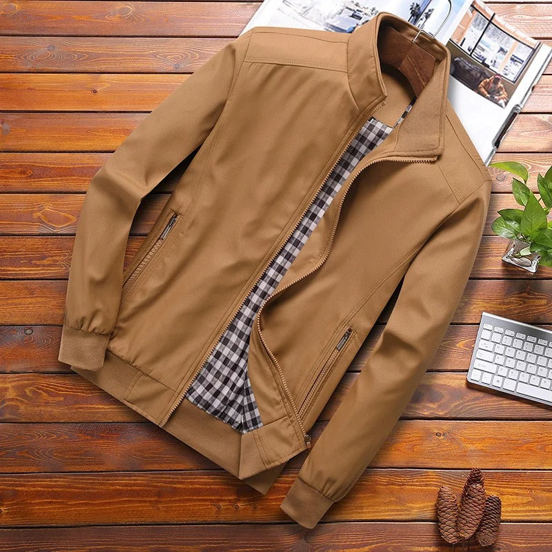 Drune - Stilvolle Casual Herbst Windbreaker mit Kragen für Männer