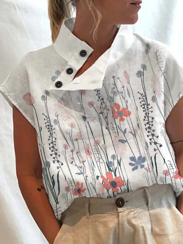 Drune | Floral Print Top