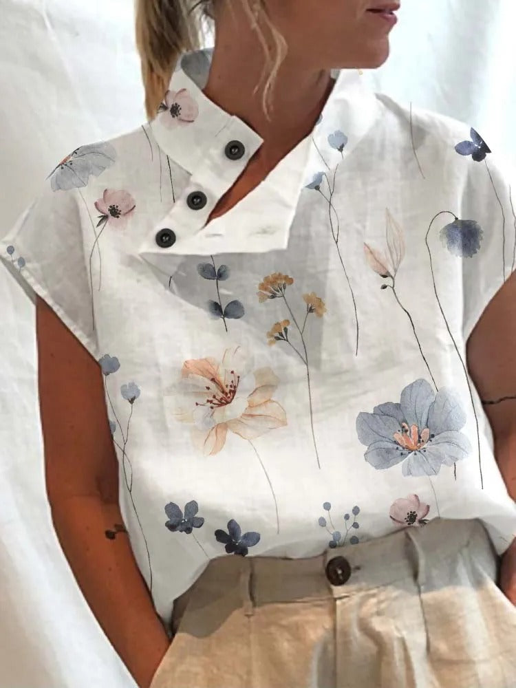 Drune | Floral Print Top