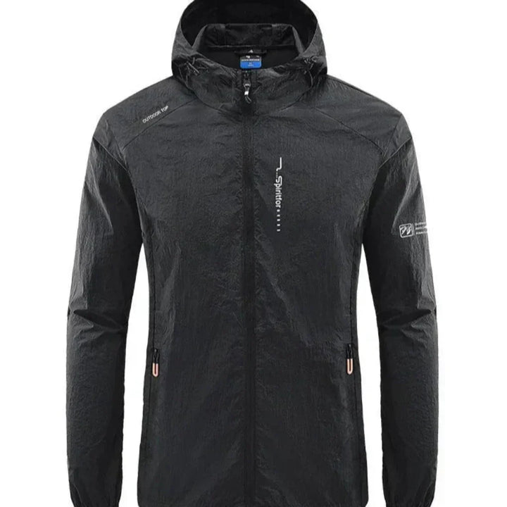 DruneUltraleichte, Wind- und Sonnensichere Sommerjacke mit Kapuze für Herren