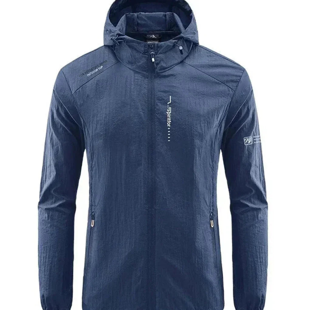 Drune | Ultraleichte, wind- und sonnensichere Sommerjacke mit Kapuze für Herren