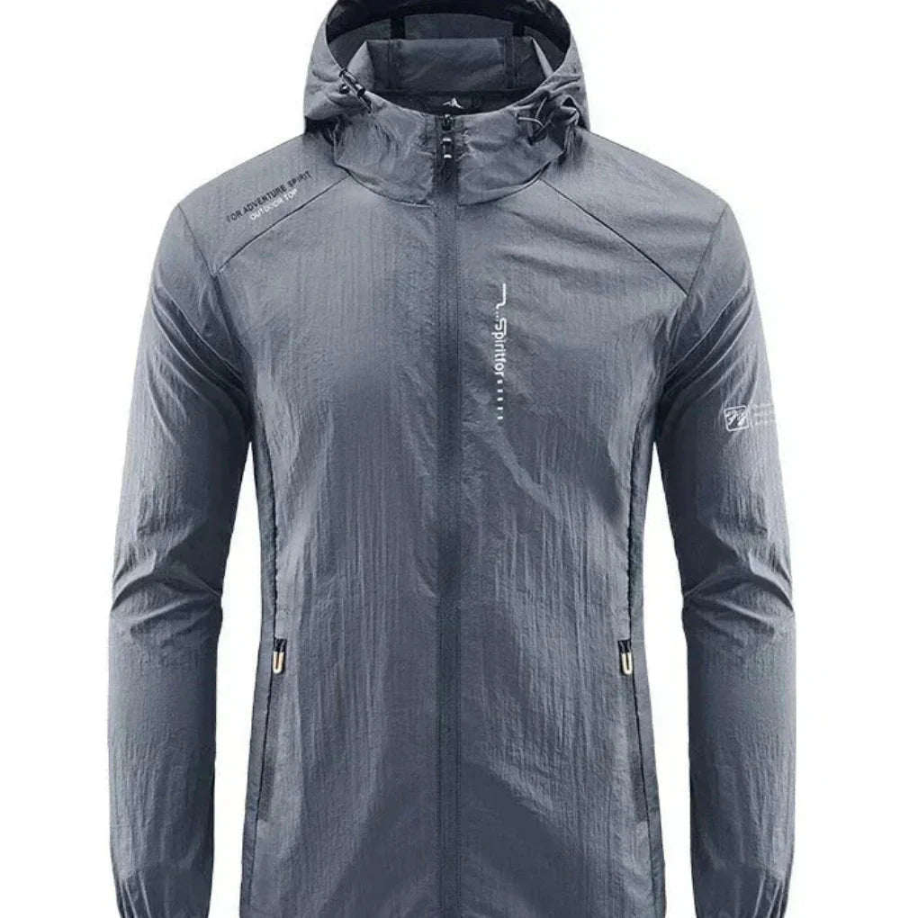 Drune | Ultraleichte, wind- und sonnensichere Sommerjacke mit Kapuze für Herren