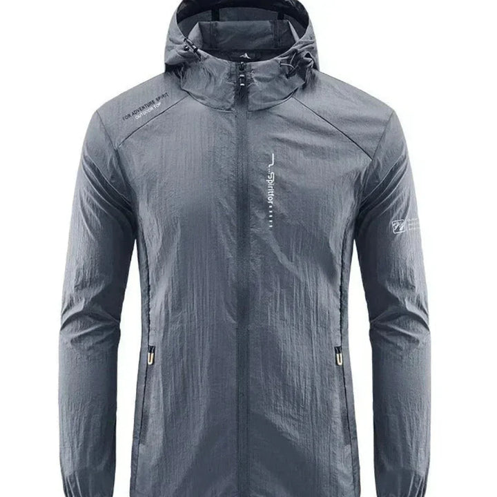 DruneUltraleichte, Wind- und Sonnensichere Sommerjacke mit Kapuze für Herren