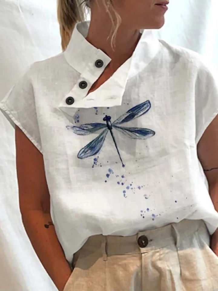 Drune | Floral Print Top