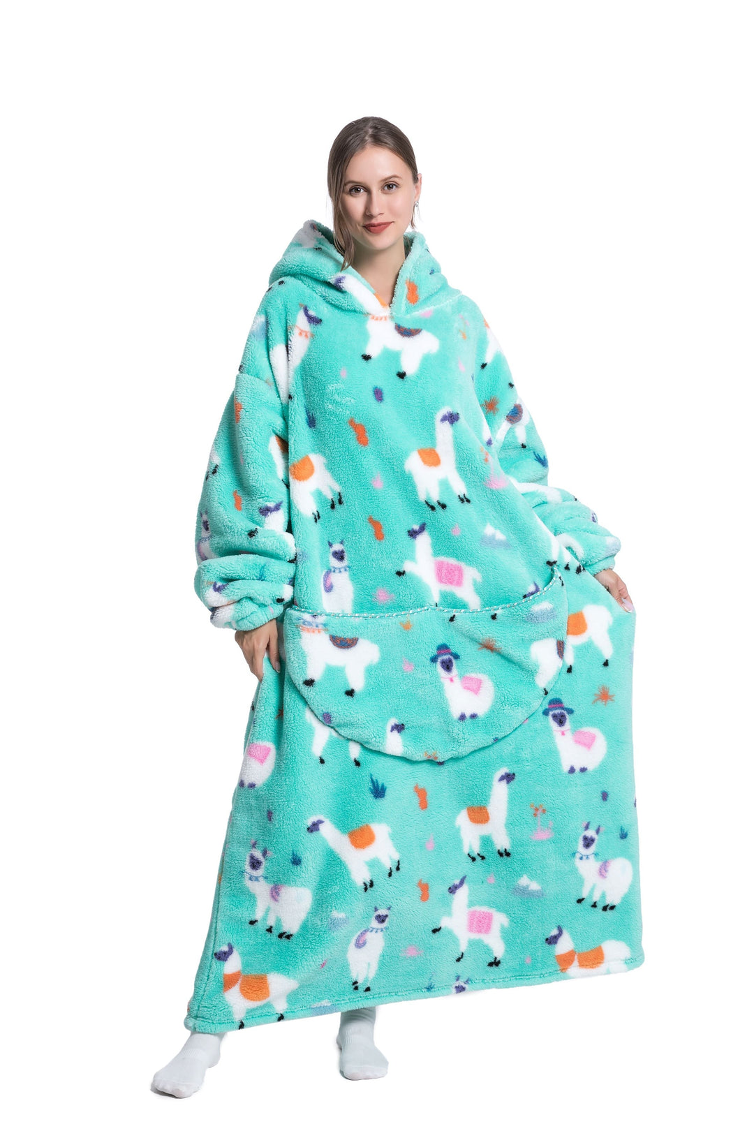 Drune | Fleece Hoodie Decke Für Den WINTER