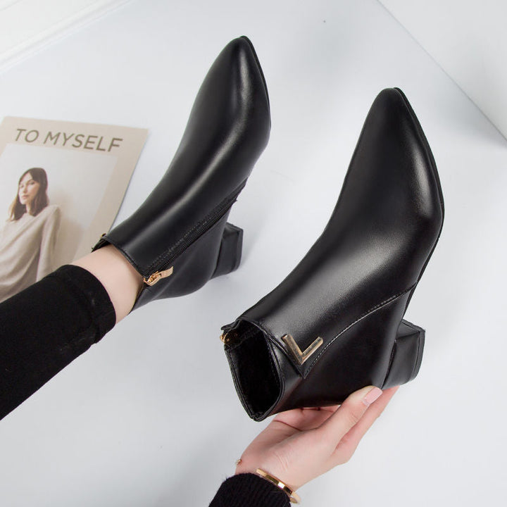 Drune | Leder Stiefeletten