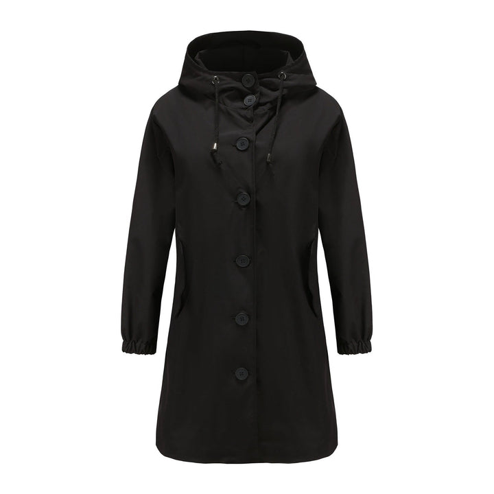 Drune | Damen Wasserdichte Regenjacke Mit Kapuze