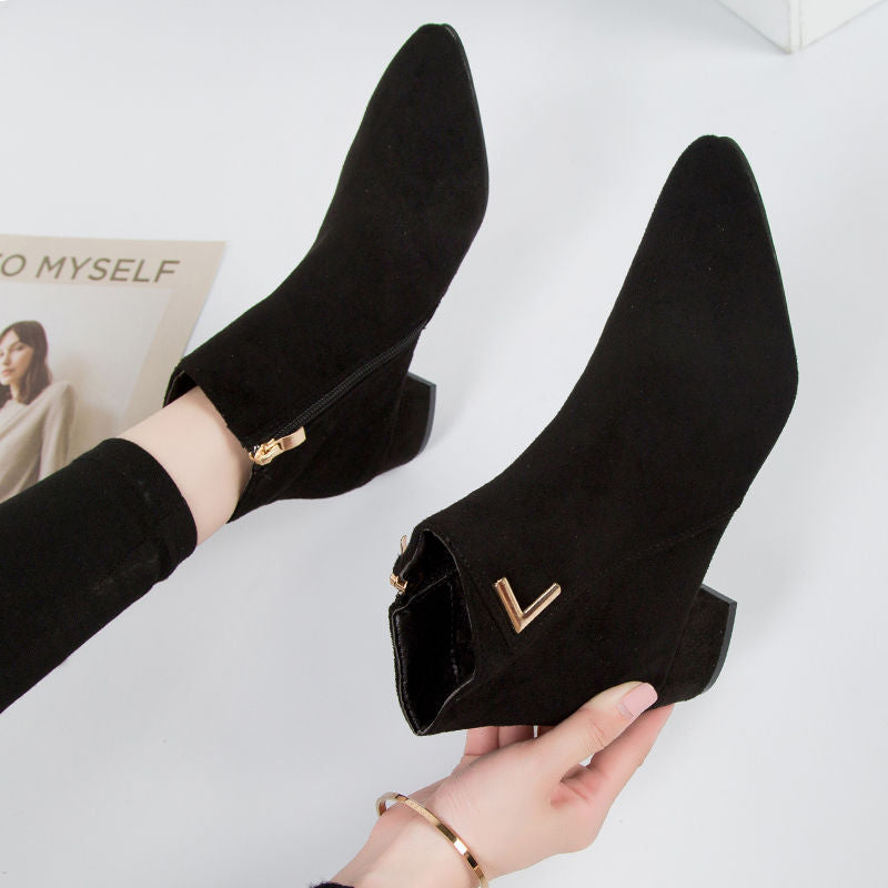 Drune | Leder Stiefeletten