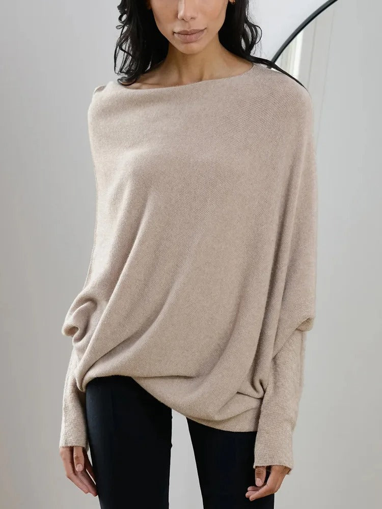 Drune | Drapierte Asymmetrische Bluse